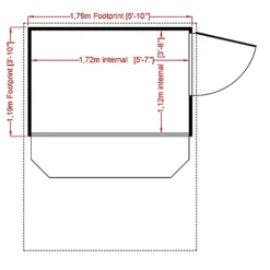 Shire Timber Bar Shiplap Wooden 6x4 Apex Garden Storage -Cheap Grow And Trim Store shire timber bar shiplap wooden 6x4 apex garden storage5019804118939 02t bq