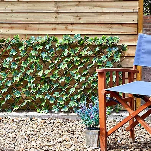 Smart Garden 60cm X 180cm Expanding Lemon Leaf Trellis Wheelie Bin Screen 4 Smart Garden 60cm X 180cm Expanding Lemon Leaf Trellis Wheelie Bin Screen - Image 4