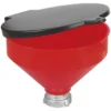 Solvent Safety Funnel With Hinged Flip Top - 2" Female Fitting - Fluid Transfer