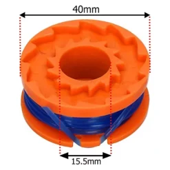 SPARES2GO 2.5m Line Spool & Cover Compatible With McGregor MCT1825 MCT2X1825 18v Strimmer Trimmer 1.5mm 7 SPARES2GO 2.5m Line Spool & Cover Compatible With McGregor MCT1825 MCT2X1825 18v Strimmer Trimmer 1.5mm -Cheap Grow And Trim Store spares2go 2 5m line spool cover compatible with mcgregor mct1825 mct2x1825 18v strimmer trimmer 1 5mm5057817702288 04c MP