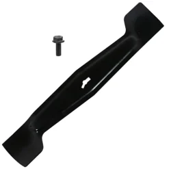 SPARES2GO 37cm Metal Blade Compatible With Qualcast Lawnmower + Bolt