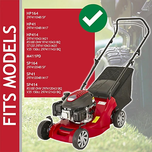 SPARES2GO Blade Compatible With Mountfield HP41 HP164 SP41 SP164 HP414 SP414 M411PD Lawnmower (39cm) 2 SPARES2GO Blade Compatible With Mountfield HP41 HP164 SP41 SP164 HP414 SP414 M411PD Lawnmower (39cm) - Image 2