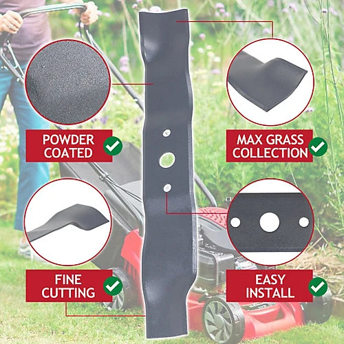 SPARES2GO Blade Compatible With Mountfield HP41 HP164 SP41 SP164 HP414 SP414 M411PD Lawnmower (39cm) 4 SPARES2GO Blade Compatible With Mountfield HP41 HP164 SP41 SP164 HP414 SP414 M411PD Lawnmower (39cm) - Image 4