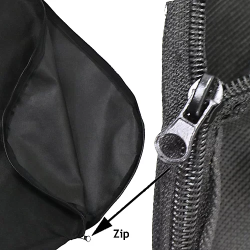 SPARES2GO Collection Bag Sack Compatible With Gardenline Leaf Blower Garden Vac 4 SPARES2GO Collection Bag Sack Compatible With Gardenline Leaf Blower Garden Vac - Image 4