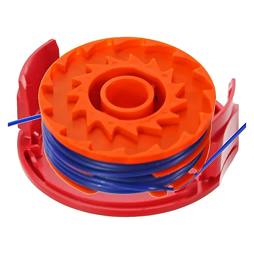 SPARES2GO Dual Strimmer Line Spool + Cover Cap Kit Compatible With McGregor 350w MET3525 Trimmer 2 SPARES2GO Dual Strimmer Line Spool + Cover Cap Kit Compatible With McGregor 350w MET3525 Trimmer - Image 2