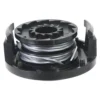 SPARES2GO Line & Spool + Cover Compatible With Spear & Jackson S3525ET Strimmer Trimmer