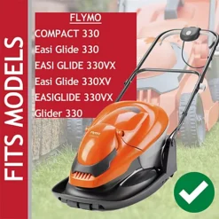 SPARES2GO Metal Blade Compatible With Flymo Compact Easi Glide 330 Glider Lawnmower (33cm) -Cheap Grow And Trim Store spares2go metal blade compatible with flymo compact easi glide 330 glider lawnmower 33cm 5057817678583 03c MP