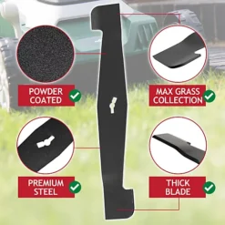 SPARES2GO Metal Blade Compatible With Spear & Jackson S1232ER LM1232 CY32 Lawnmower (32cm) 7 SPARES2GO Metal Blade Compatible With Spear & Jackson S1232ER LM1232 CY32 Lawnmower (32cm) -Cheap Grow And Trim Store spares2go metal blade compatible with spear jackson s1232er lm1232 cy32 lawnmower 32cm 5057817452282 04c MP