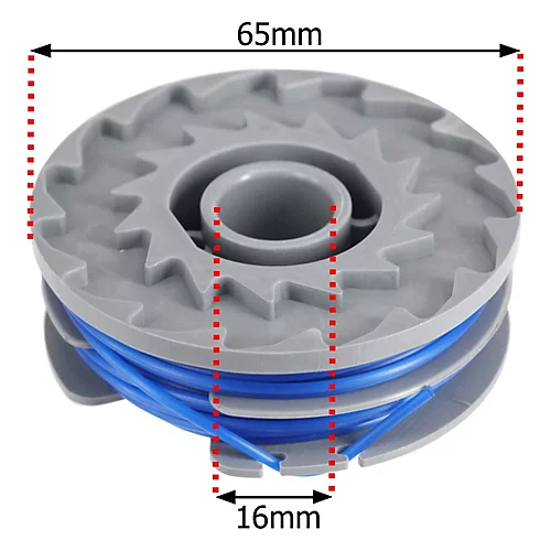 SPARES2GO Spool Line And Cover Compatible With MacAllister GT2836 GT3037 MGTP430 MGTP600 Strimmer Trimmer 2 SPARES2GO Spool Line And Cover Compatible With MacAllister GT2836 GT3037 MGTP430 MGTP600 Strimmer Trimmer - Image 2