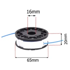 SPARES2GO Spool Line And Cover Compatible With Titan TTB586GTM Strimmer Trimmer (5m, 1.5mm) -Cheap Grow And Trim Store spares2go spool line and cover compatible with titan ttb586gtm strimmer trimmer 5m 1 5mm 5057817667693 03c MP