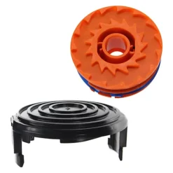 SPARES2GO Spool Line & Cover Compatible With Qualcast GGT4502 GGT450A1 Strimmer Trimmer 5 SPARES2GO Spool Line & Cover Compatible With Qualcast GGT4502 GGT450A1 Strimmer Trimmer -Cheap Grow And Trim Store spares2go spool line cover compatible with qualcast ggt4502 ggt450a1 strimmer trimmer5057817004009 02c MP