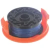 SPARES2GO Trimmer Line & Cover Compatible With Black & Decker ST4525 ST6600 ST7200 ST7700 Strimmer