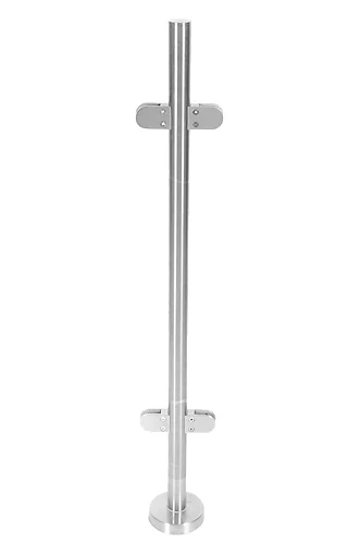 Stainless Steel Balustrade Mid Post (1100mm High) 1 Stainless Steel Balustrade Mid Post (1100mm High)