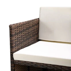 Venice Cube Rattan Garden Furniture 9 Piece Set With Free Cover Included, Brown -Cheap Grow And Trim Store venice cube rattan garden furniture 9 piece set with free cover included brown5060678400552 04c MP