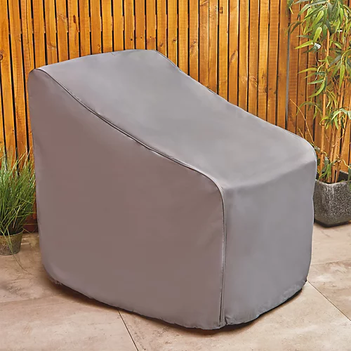 VonHaus Adirondack Chair Cover, Heavy Duty Waterproof Garden Chair Cover, 600D Polyester Anti UV Weatherproof Mesh, 88x68x55/90cm 3 VonHaus Adirondack Chair Cover, Heavy Duty Waterproof Garden Chair Cover, 600D Polyester Anti UV Weatherproof Mesh, 88x68x55/90cm - Image 3