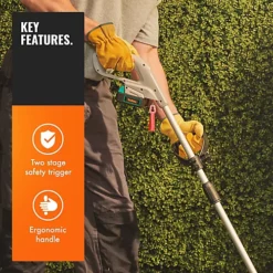 VonHaus Cordless Grass Trimmer, 12V MAX 2.0 Lithium-Ion Battery, 21cm Cutting Path, Safety Trigger, Ergonomic Handle, Quick Charge -Cheap Grow And Trim Store vonhaus cordless grass trimmer 12v max 2 0 lithium ion battery 21cm cutting path safety trigger ergonomic handle quick charge5056115786921 04c MP