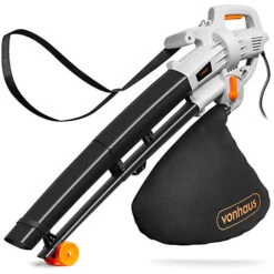 VonHaus Leaf Blower 3000W, Garden Vacuum For Clearing Patios & Gardens Of Leaves & Other Waste