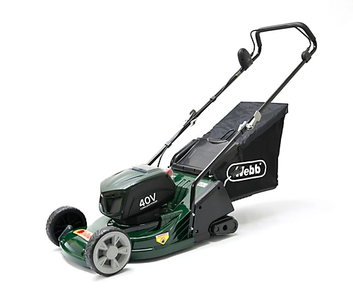 Webb WERR17LIP 43cm (17") Cordless 40v Rear Roller Rotary Lawnmower Including Battery And Charger 2 Webb WERR17LIP 43cm (17") Cordless 40v Rear Roller Rotary Lawnmower Including Battery And Charger - Image 2