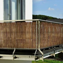 Willow Natural Garden Fence Screening Roll Privacy Border Sun Protection 1.8m X 4m 6 Willow Natural Garden Fence Screening Roll Privacy Border Sun Protection 1.8m X 4m -Cheap Grow And Trim Store willow natural garden fence screening roll privacy border sun protection 1 8m x 4m4630380703671 03c MP