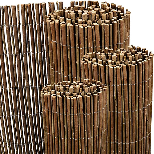 Willow Natural Garden Fence Screening Roll Privacy Border Sun Protection 2m X 4m 1 Willow Natural Garden Fence Screening Roll Privacy Border Sun Protection 2m X 4m